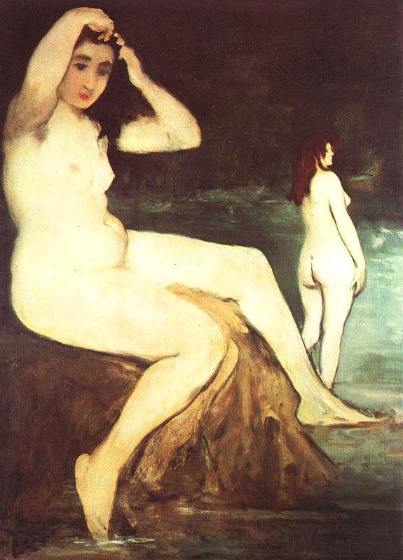Edouard Manet Bathers on the Seine